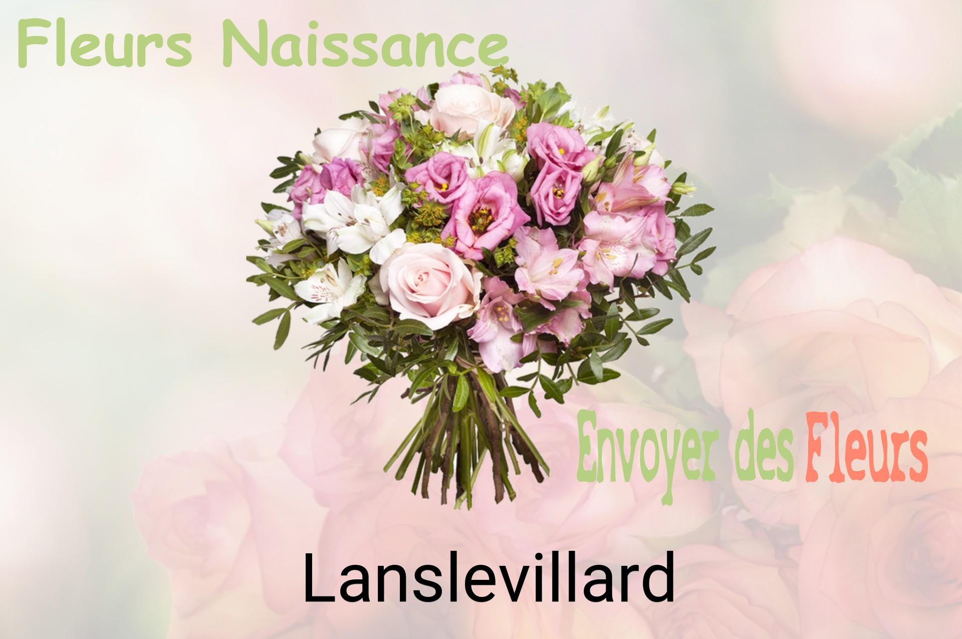 Bouquet de fleurs de naissance livré à Lanslevillard